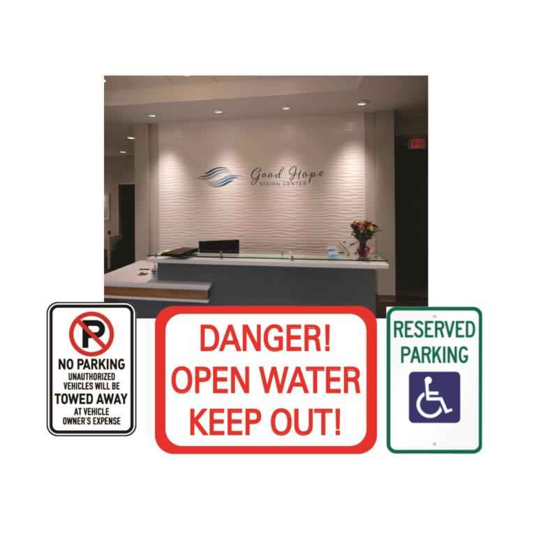 INDOOR & OUTDOOR SIGNS